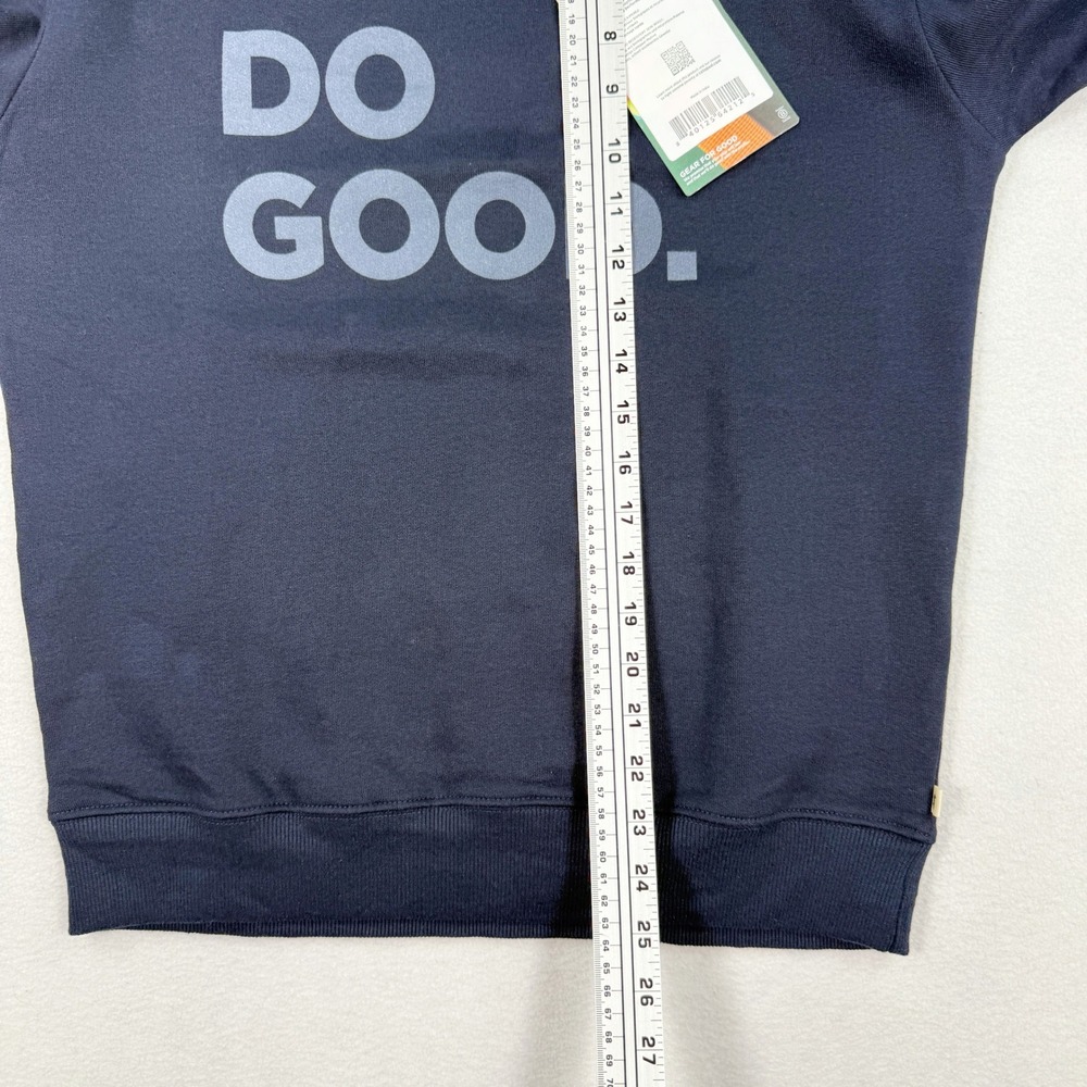 Cotopaxi Do Good Crew Sweatshirt Size M Womens Maritime Navy NEW - Picture 6 of 6
